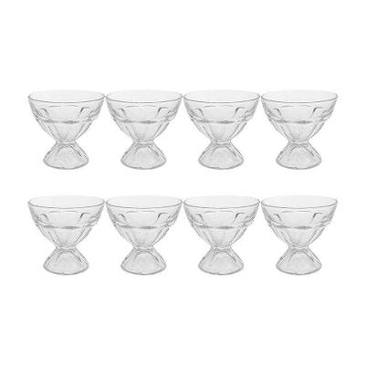 Kit 8 Taças De Sorvete Casablanca Em Casa Tem 100ml