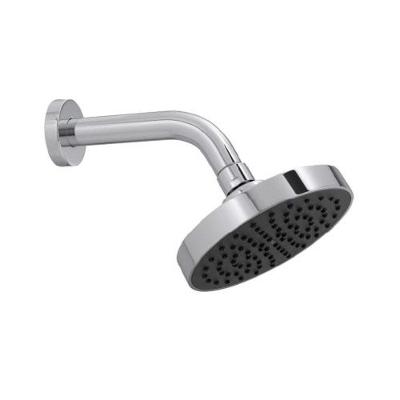 Chuveiro Flex Redondo Parede 126mm Cromado - 145x126x218 - Liga De Cobre E Plásticos De Engenharia