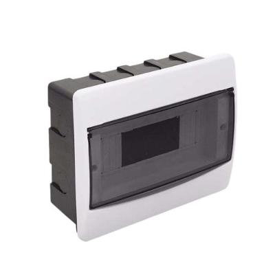 Cd De Embutir Para Disjuntor 9 Din - 6 Ul Fumê - Alt. 101mm Larg. 193mm Prof. 233mm