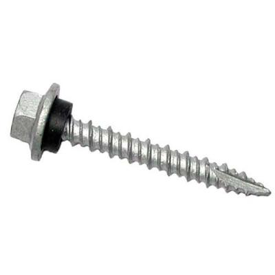 Parafuso Ponta Agulha Ogivado 12-14 X 3.1-2 (cento) - Aço Baixo Carbono - Bicromatizado-dacromet