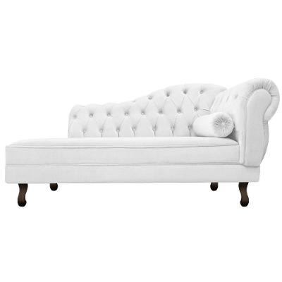 Diva Recamier Diana 185cm Lado Esquerdo Corano Branco