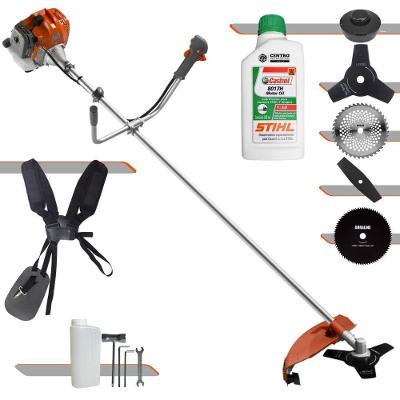 Roçadeira Rl520ac-g2 52cc + óleo Stihl + 4 Lâminas De Corte