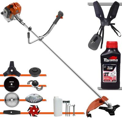 Roçadeira Rl520acg2 52cc C/ 8 Opções De Corte + óleo Toyama