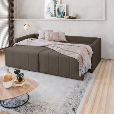 Sofá Cama Montana Retrátil E Reclinável 3 Lugares Sofatec Grafite