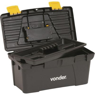 Caixa Plástica Ferramentas Baú 320x170x170mm Bandej Vonder