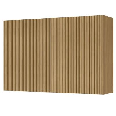 Armário Aéreo De Cozinha 1,20m 2 Portas 100% Mdf Cléo Raissa Madeirado Nesher Madeirado