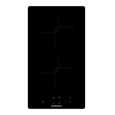 Cooktop de Indução Elétrico Itatiaia Midi 2Q 2 Bocas Preto 110V