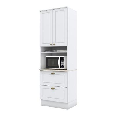 Paneleiro Torre Quente 01 Forno 71,5 Cm Americana Henn Branco Hp