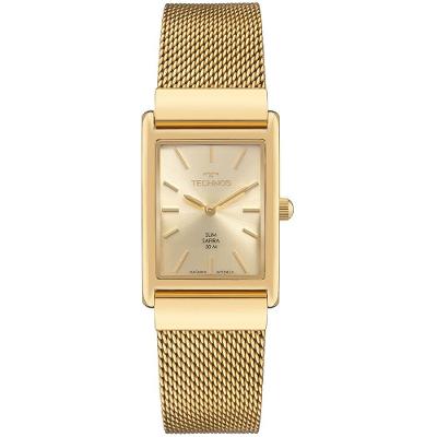 Relógio Technos Masculino Slim Dourado - Gl22ap/1x
