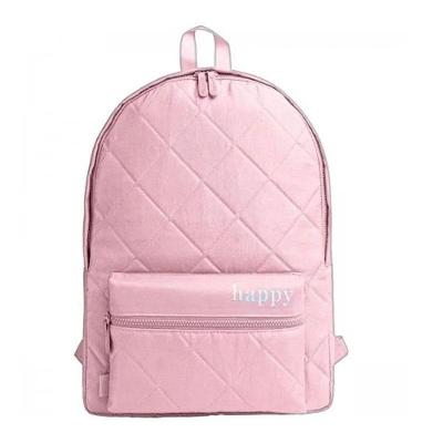 Mochila Escolar Infantil Happy Rosa - Tilibra