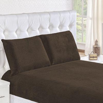 Jogo De Lençol Solteiro Fascinio 2 Peças - Tabaco