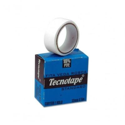 Fita Veda Rosca 12mm X 05m ( 10 Peças) Tecnotape
