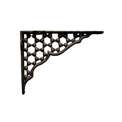 Cantoneira Mão Francesa Hera Em Ferro Fundido N08 27X20,5Cm