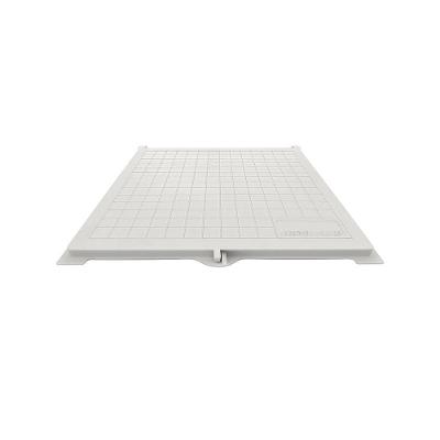 Tampão Articulado S Rebaixo Passagem Inspeção Branco 70x70cm