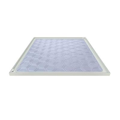 Tampão Simples Com Rebaixo Passagem Inspeção Bege 80x80cm