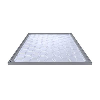 Tampão Simples Com Rebaixo Passagem Inspeção Cinza 50x50cm