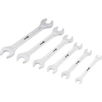 Jogo Chave Fixa 6-17mm Aço Carbono C- 6 Pç Suporte Plástico