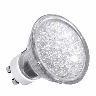 Lâmpada Led Dicroica Mr16 18 Led 1w 220v Branco Frio Quente