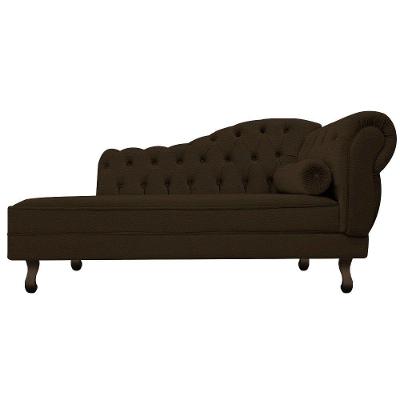 Recamier Diana 160cm Lado Esquerdo Corano Marrom