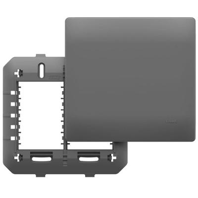 Placa 4x4 Com Suporte Cega Habitat Onix - 06445730 - Fame