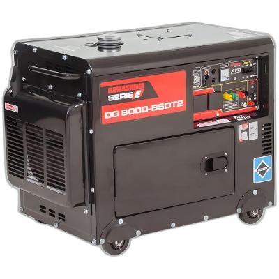 Gerador à Diesel Dg8000bsdt2 5700w 220/110v Trif. Kawashima