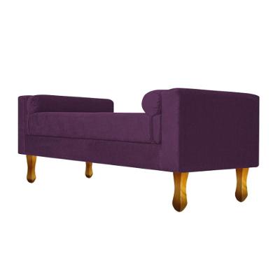 Recamier Félix Casal 140cm Roxo
