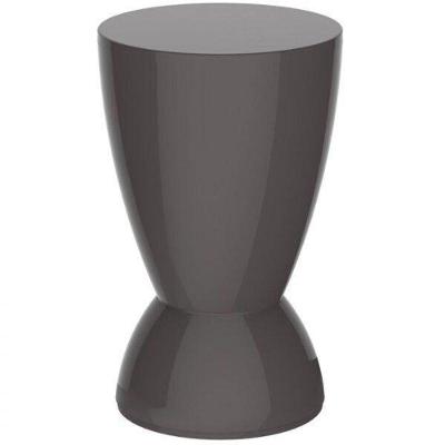 Banqueta Argo Im In área Externa E Interna Polipropileno Cinza Mushroom 54,7 Cm (altura)