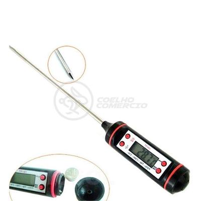 Termômetro Culinário Cozinha Digital Mede -50ºc A +300ºc