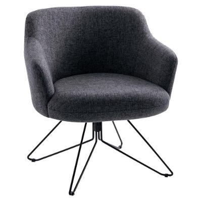 Poltrona Base Orby Fixa Jade C469 Linho Mescla Domi