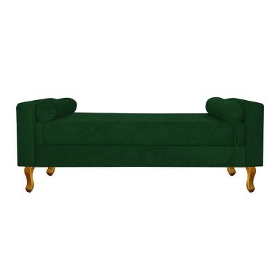 Recamier Félix Queen Size 160cm Suede Verde