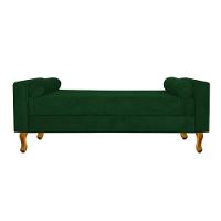 Recamier Félix Solteiro 120cm Suede Verde - 3