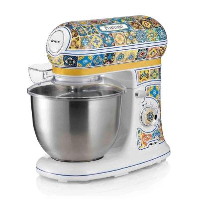 Batedeira Planetária Ariete Positano 5,5L em Aço Inox com 7 Velocidades e Função Pulso 220V