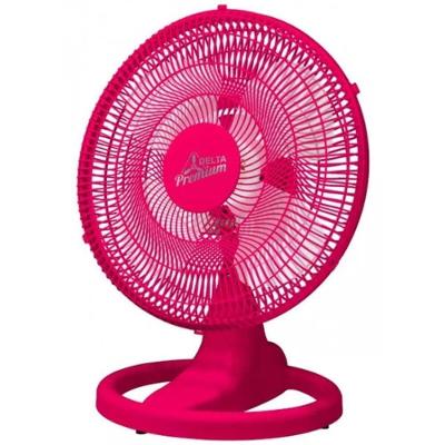 Ventilador Oscilante De Mesa E Parede Rosa 50cm Bivolt 170 Watts - 675421 - Ventidelta