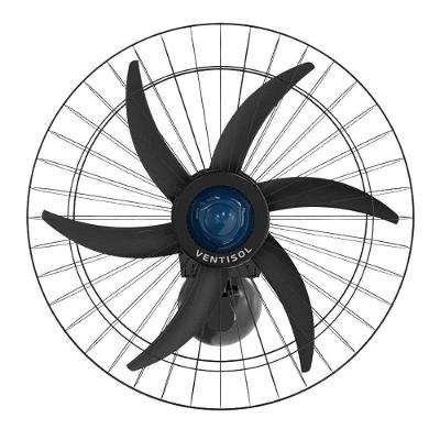 Ventilador De Parede Ventisol Falcon 60cm Preto 220V