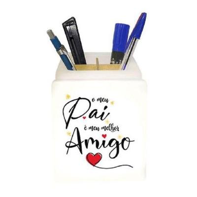 Organizador De Mesa Iluminado: Um Toque Especial Para O Seu Pai!