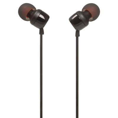 Fone De Ouvido Jbl Tune T110 - Com Fio - Preto
