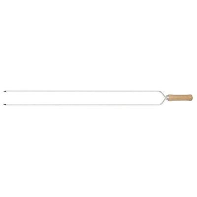 Espeto Duplo Para Churrasco 85cm - Mor