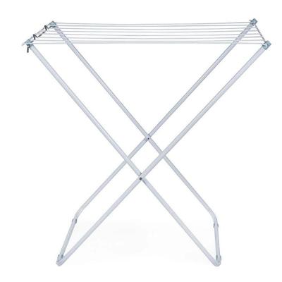 Varal De Chão Dobrável 830 X 500 X 800mm Na Cor Branco - Mor