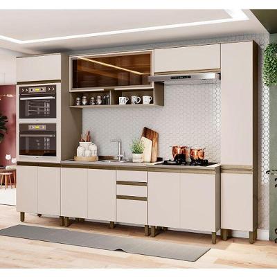 Cozinha Modulada évelin 7 Peças Duna Cristal - Henn