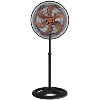 Ventilador de Coluna Mobilar Eletro Ventisol 50cm 6 Pás Preto 3 Velocidades 110V