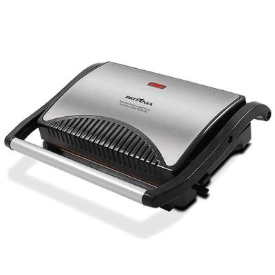 Grill Britânia BGR24G Press Supreme Gold Antiaderente Dourado 220V