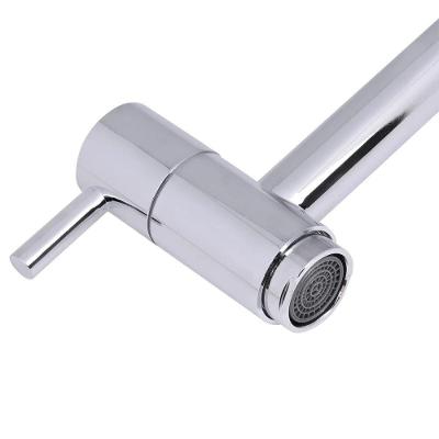 Torneira Para Cozinha Bica Baixa Mesa Aço Inox Abertura Rápida C60 Classic Liege