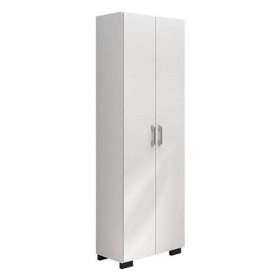 Livreiro Office Com Portas Grandes Branco Trama - Móveis Leão