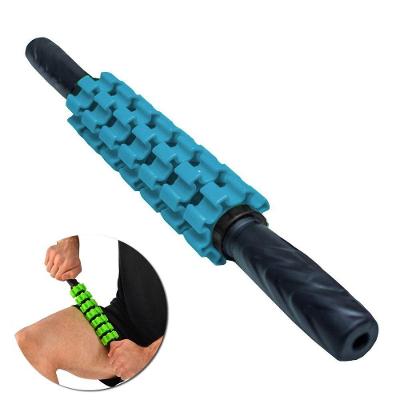 Bastao Miofascial Pilates Yoga Massagem Liberaçao Cor Azul