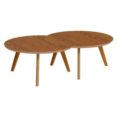 Kit Mesa De Centro Luna Freijó - Imcal