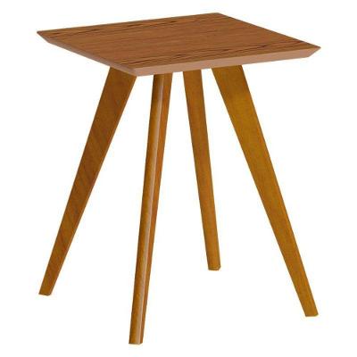 Mesa Lateral Classic Quadrada Freijó - Imcal