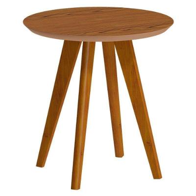 Mesa Lateral Classic Redonda Freijó - Imcal