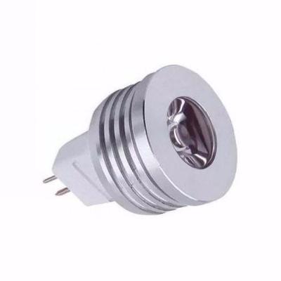 Power Led Mini-dicróica Com 1 Led-3w 12v-verde-base Mr11