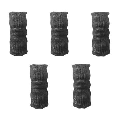 Kit 5 Anueto Em Ferro Fundido Decoração Grade Portão N03 8Cm