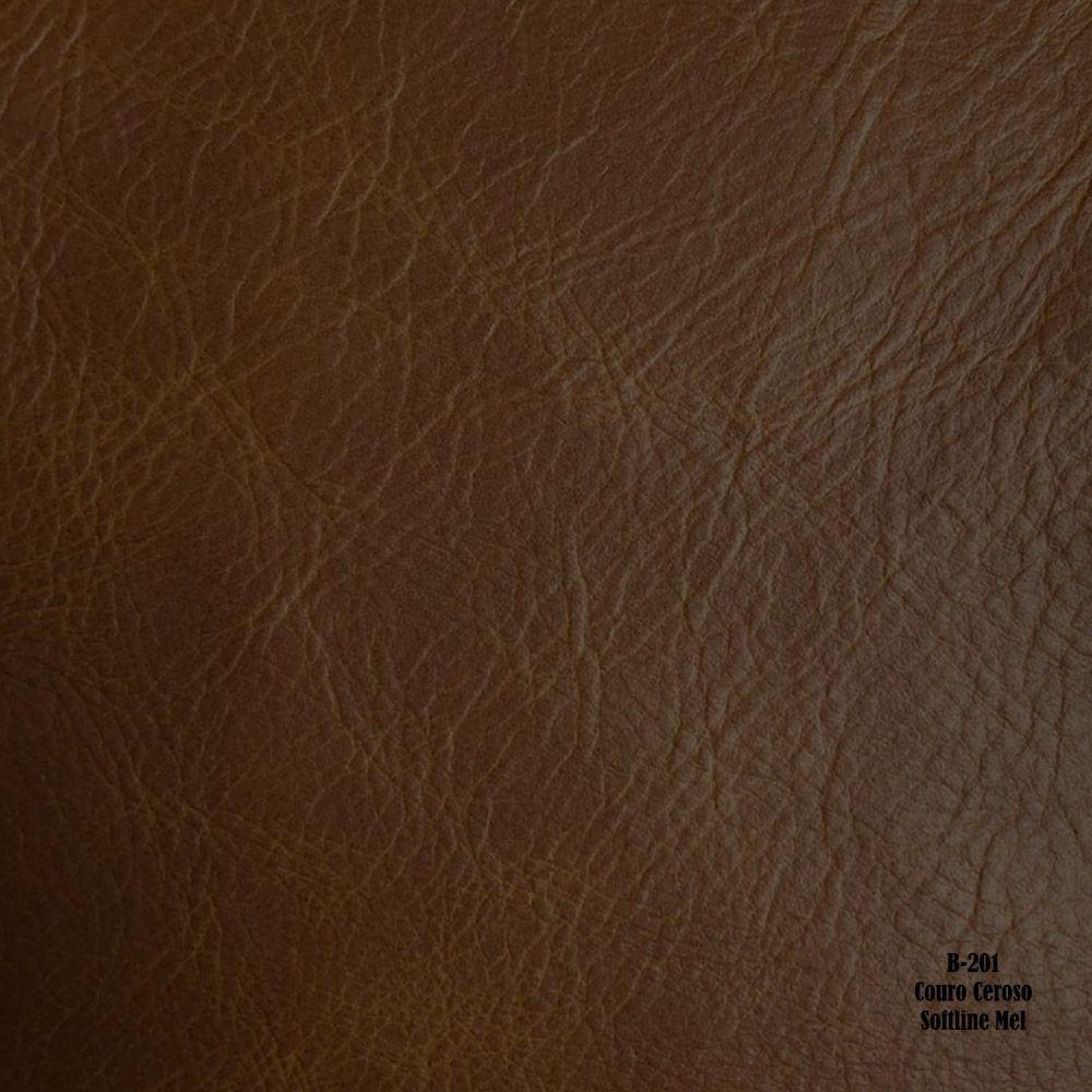 Sofá 3 Lugares Astúria Couro Mel - 2